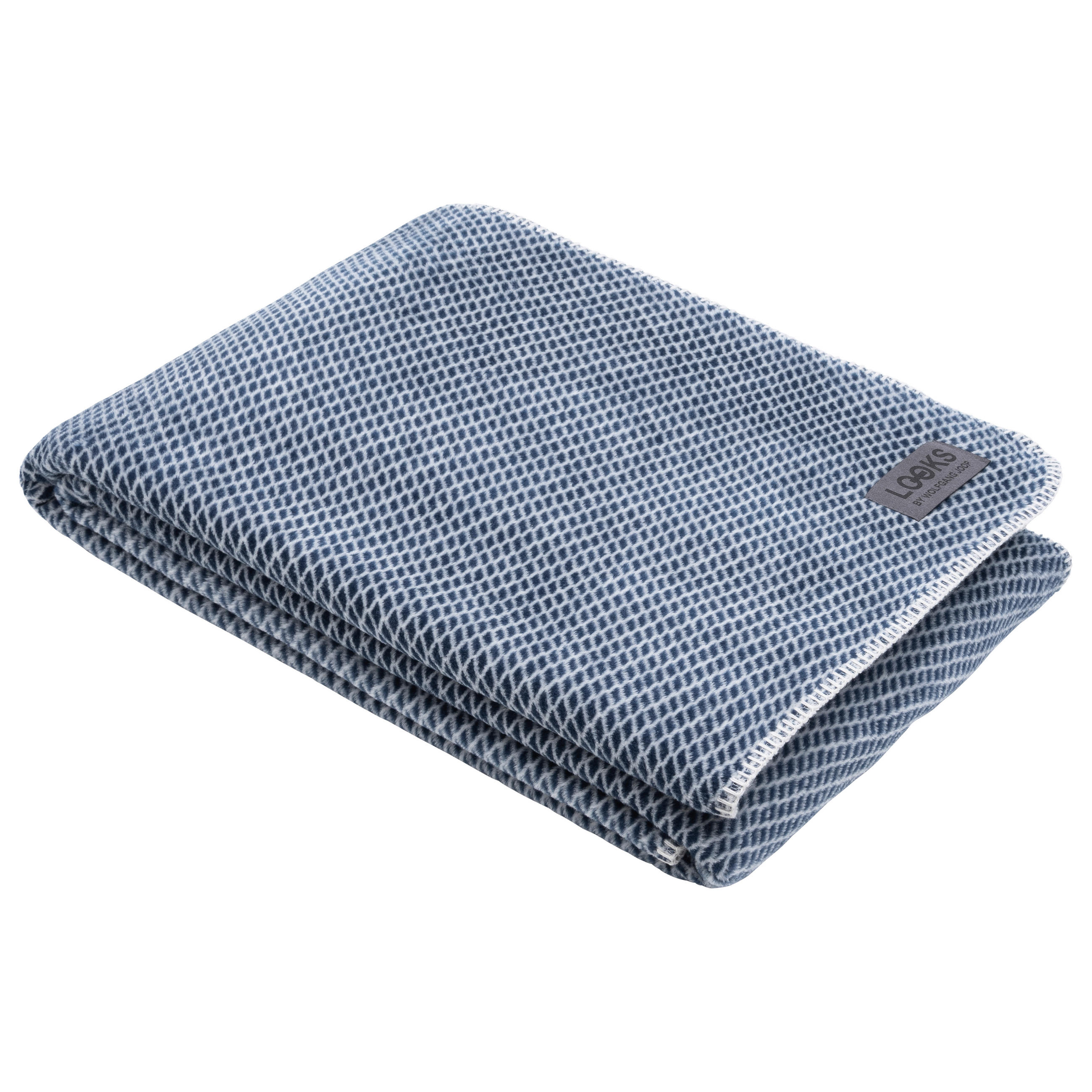 DECKE 150/200 cm  - Blau, Basics, Textil (150/200cm) - LOOKS by W.Joop