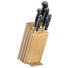 MESSERBLOCK 6-teilig Spitzenklasse Plus - Edelstahlfarben/Eichefarben, Design, Holz/Metall - WMF MESSERBLOCK 6-teilig Spitzenklasse Plus - Edelstahlfarben/Eichefarben, Design, Holz/Metall - WMF