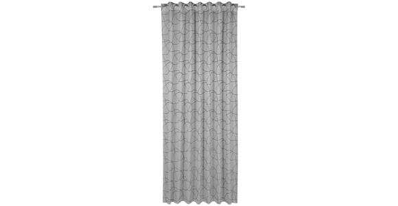 FERTIGVORHANG blickdicht 140/245 cm - Silberfarben, KONVENTIONELL, Textil (140/245cm) - Dieter Knoll