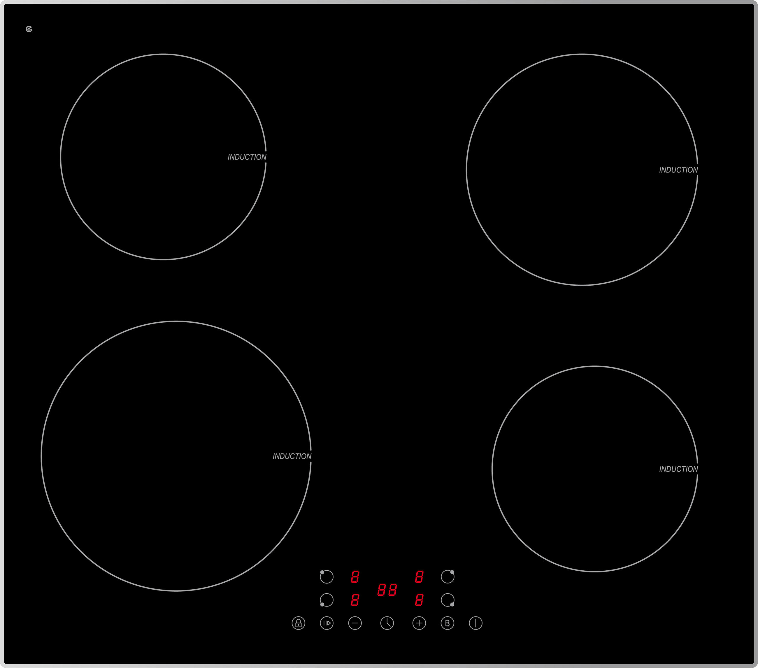 Induktionskochfeld In4b-3-G
