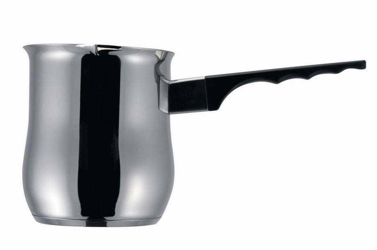 POSODA ZA KUHANJE KAVE   1 l    - barve nerjavečega jekla, Konvencionalno, kovina (23/12/11cm)