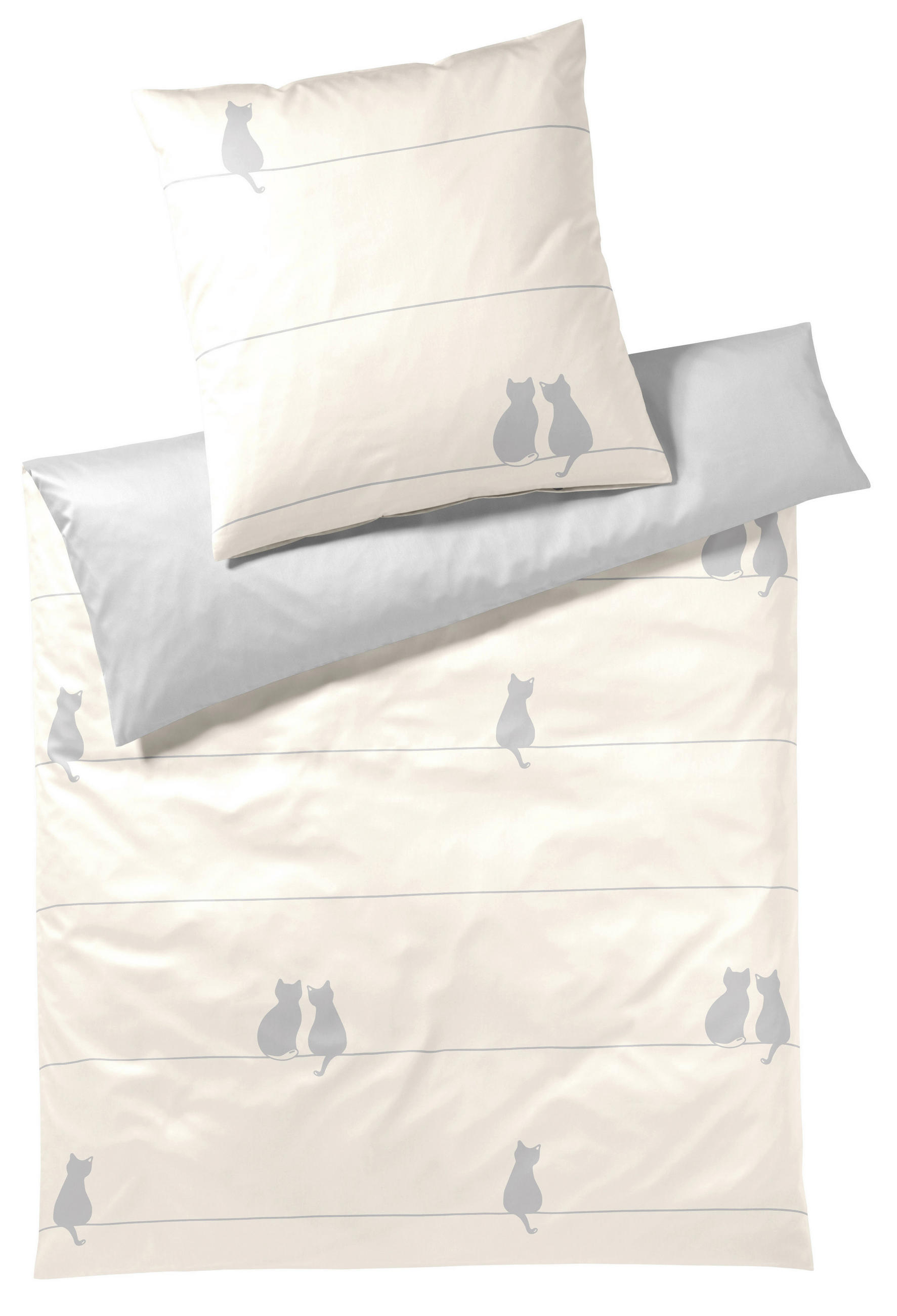 POSTELJINA 140/200 cm  YOU&ME  - krem, Konvencionalno, tekstil (140/200cm) - Elegante