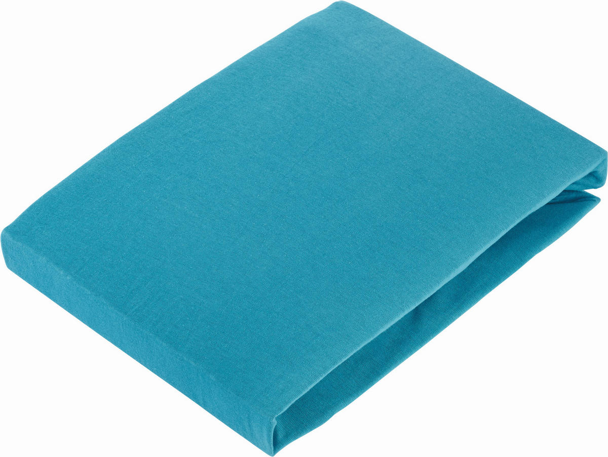 PLAHTA S GUMICOM 150/200 cm  ELASTO COMFORT  - tirkizna, Konvencionalno, tekstil (150/200cm) - Fleuresse