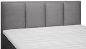 BOXSPRINGBETT 160/200 cm  in Grau  - Alufarben/Grau, MODERN, Textil (160/200cm) - MID.YOU