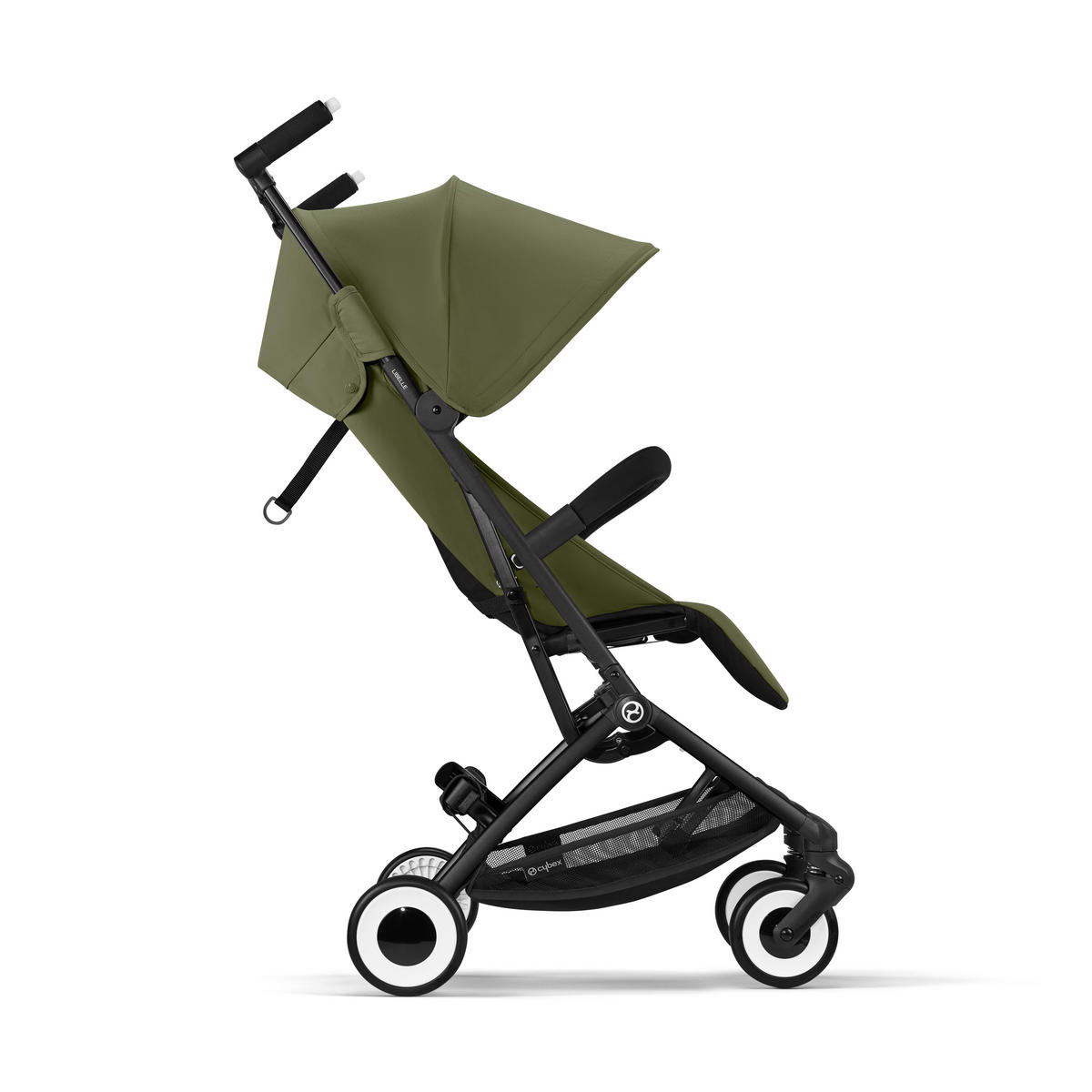 BUGGY Libelle  - Taupe/Waldgrün, Basics, Textil (71/52/102cm) - cybex GOLD