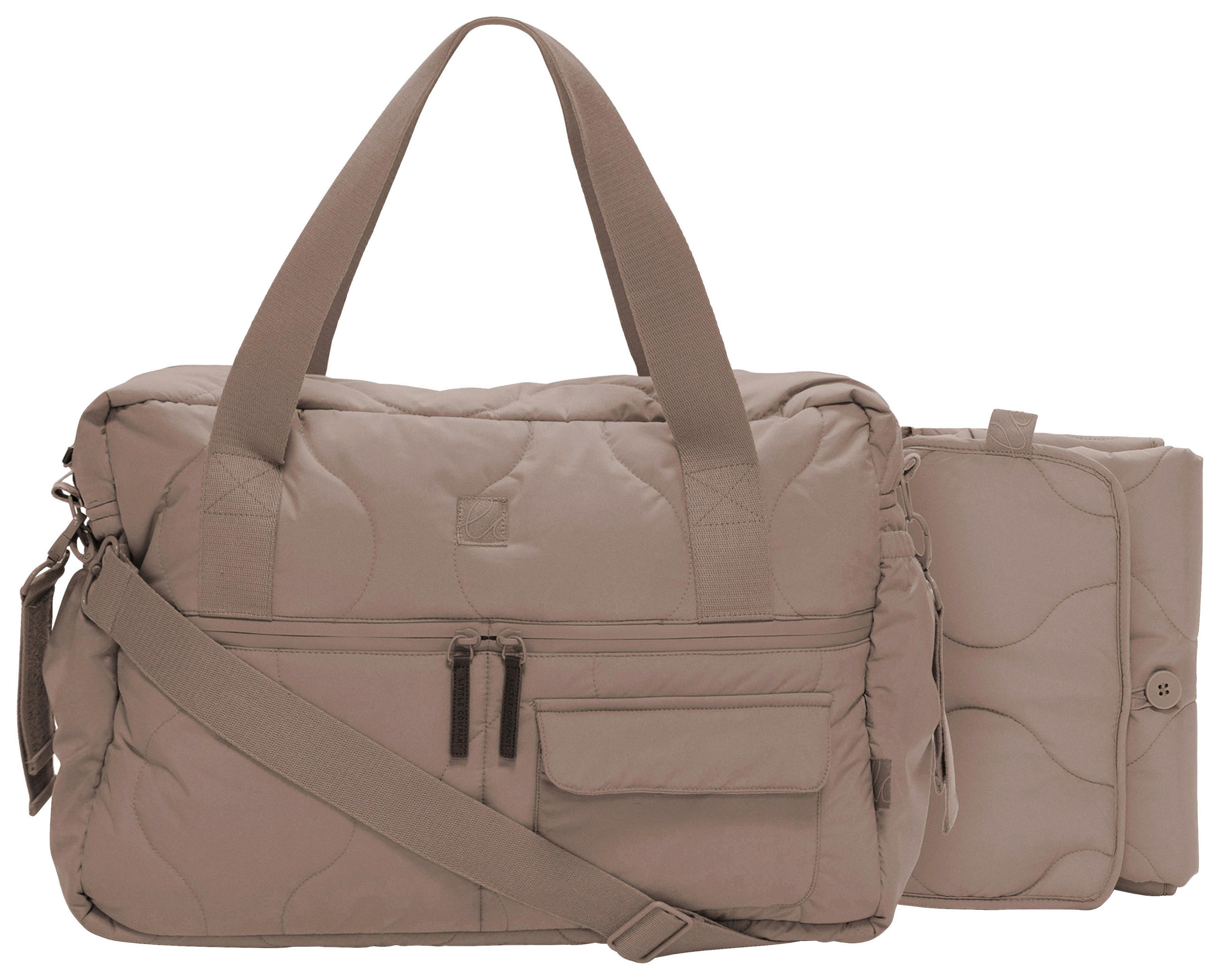 WICKELTASCHE Sydney  - Braun, Basics, Textil (16/30/50cm) - Koelstra