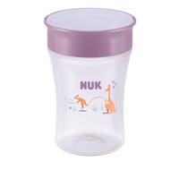 TRINKBECHER NUK First Choice Learner Cup Magic 230ml 230 ml  - Pastellblau/Brombeere, Basics, Kunststoff (230ml) - NUK