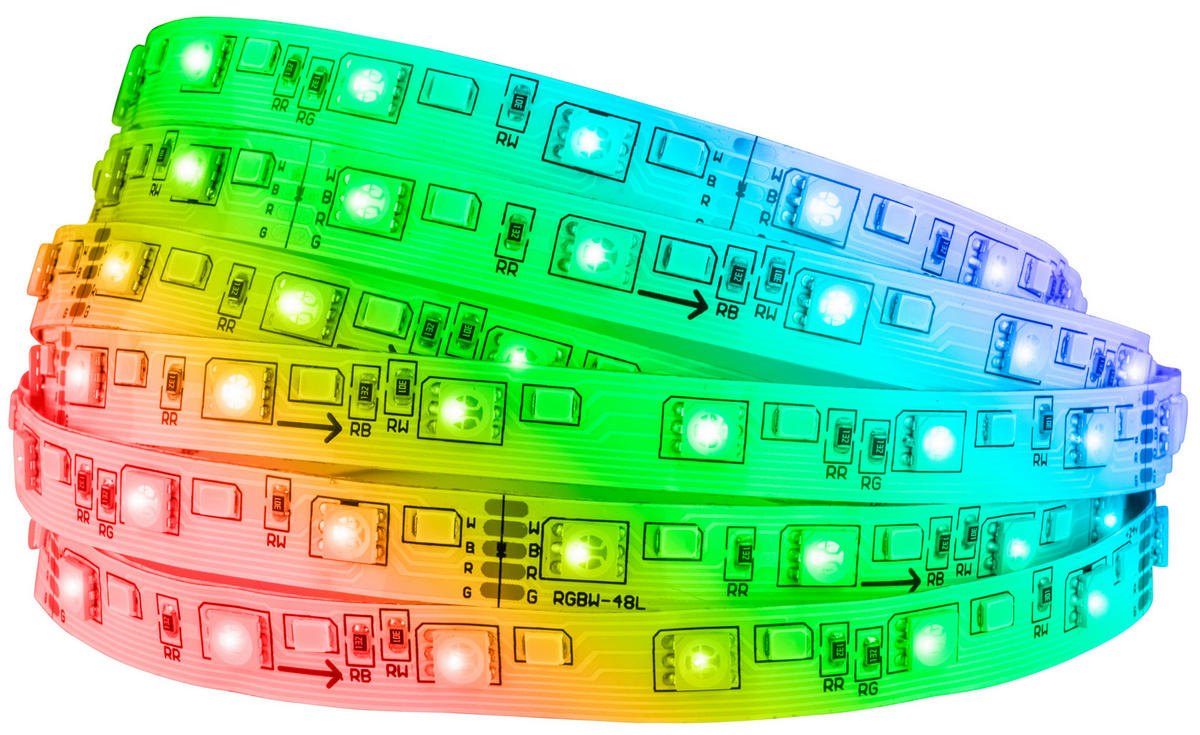 LED-STRIP 260 cm  Pimp Your Panel Erweiterung  - Weiß, Basics, Kunststoff (260cm) - Briloner