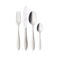 BESTECKSET Arthur gebürstet 24tlg. 24-teilig Edelstahl  - Edelstahlfarben, KONVENTIONELL, Metall (44,0/28,0/5,0cm) - Villeroy & Boch