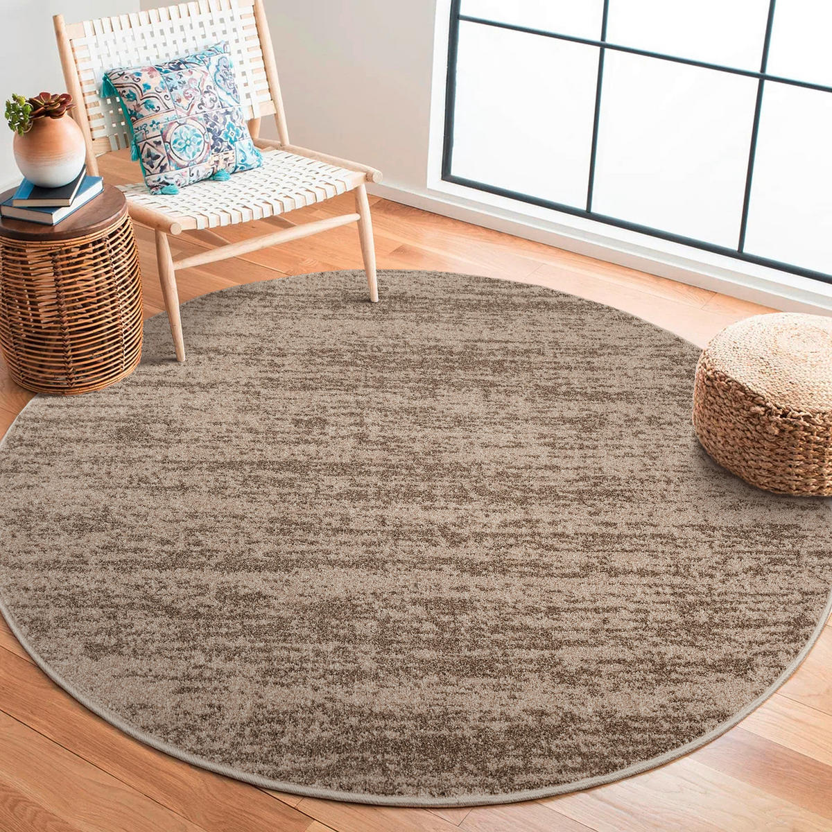 WEBTEPPICH 120 cm Oslo Beige  - Beige, Basics, Kunststoff/Textil (120cm)