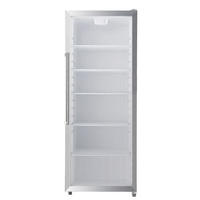 FLASCHENKÜHLER - Silberfarben/Weiß, Basics, Glas/Kunststoff (55/144/58cm) - Nabo