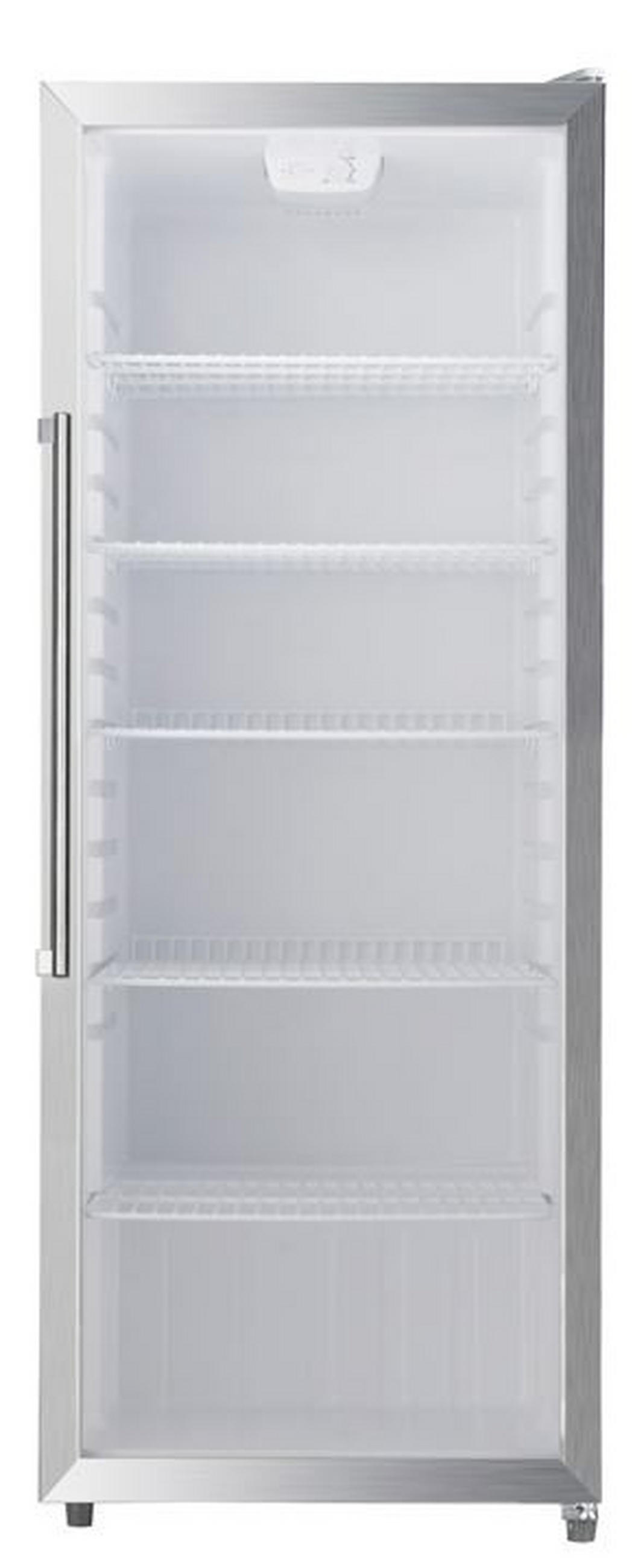 FLASCHENKÜHLER - Silberfarben/Weiß, Basics, Glas/Kunststoff (55/144/58cm) - Nabo