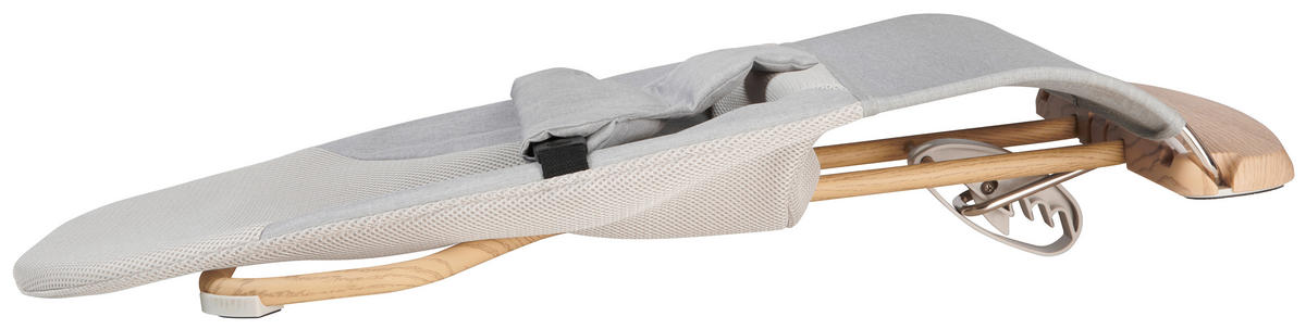SCHAUKELWIPPE Woody Eichefarben   - Eichefarben/Hellgrau, Trend, Kunststoff/Textil (67/39/40cm) - Jimmylee