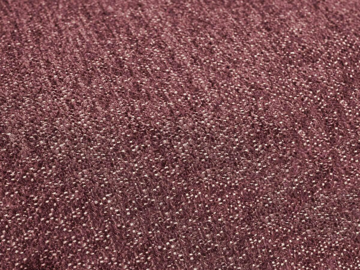 ECKSCHLAFSOFA EVEREST  mit Rücken echt, Armteil links, Armteil rechts Flachgewebe Rot  - Rot/Schwarz, MODERN, Kunststoff/Textil (318/180cm) - Livetastic