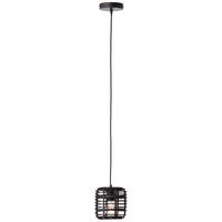 HÄNGELEUCHTE 16/127 cm    - Schwarz, Konventionell, Holz/Metall (16/127cm) - Brilliant