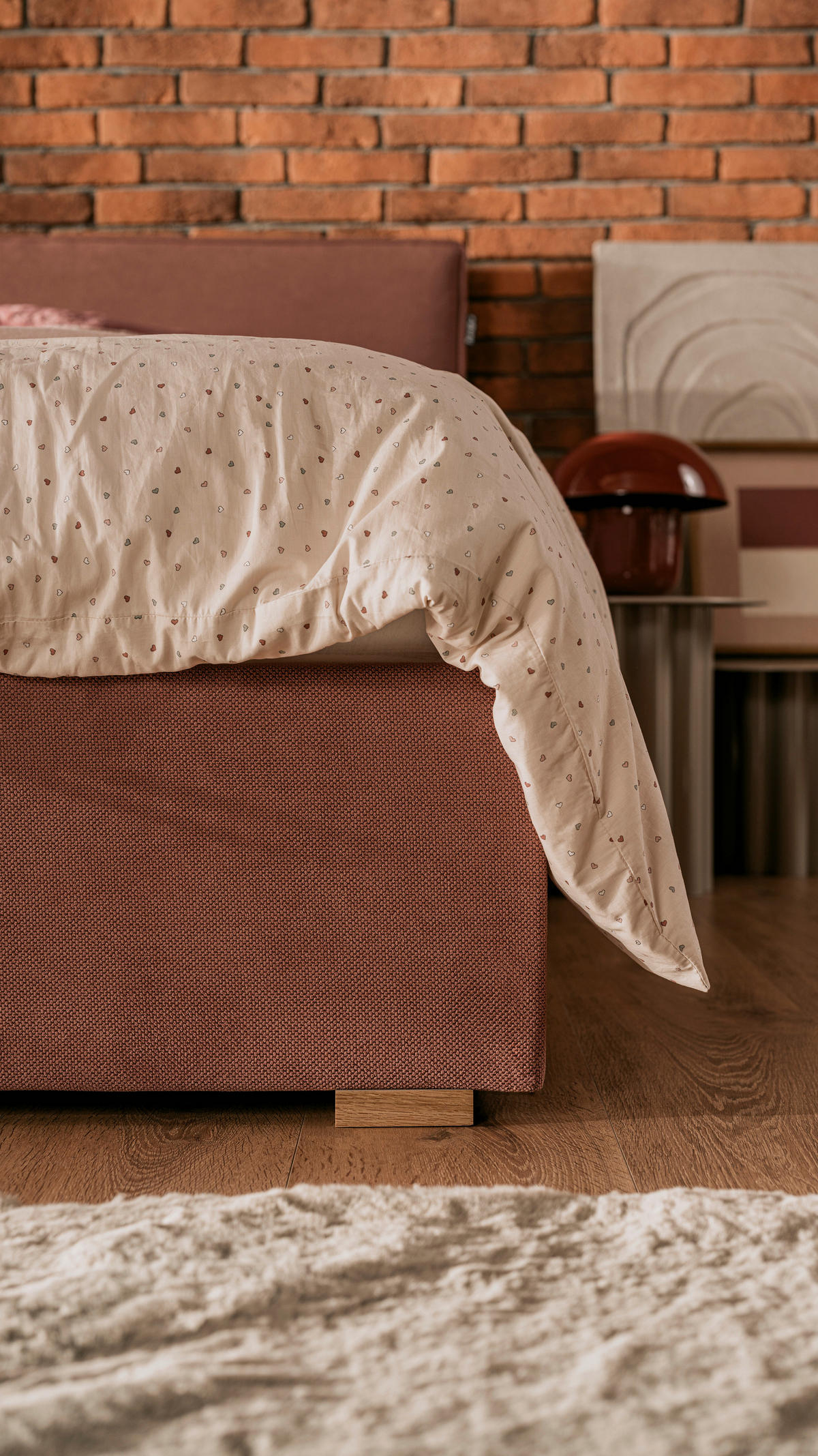 OBLAZINJENA POSTELJA   x  , leseni material  - barve hrasta, Basics, leseni material/les (160/200cm) - Hespo