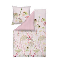 BETTWÄSCHE Impulse Makosatin 135/200 cm  - Rosa, Design, Textil (135/200cm) - Estella