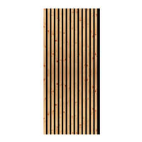 AKUSTIKPANEEL Zirbe roh 57.25/1.8/119 cm  - Zirbelkieferfarben, KONVENTIONELL, Holzwerkstoff/Textil (57.25/1.8/119cm)