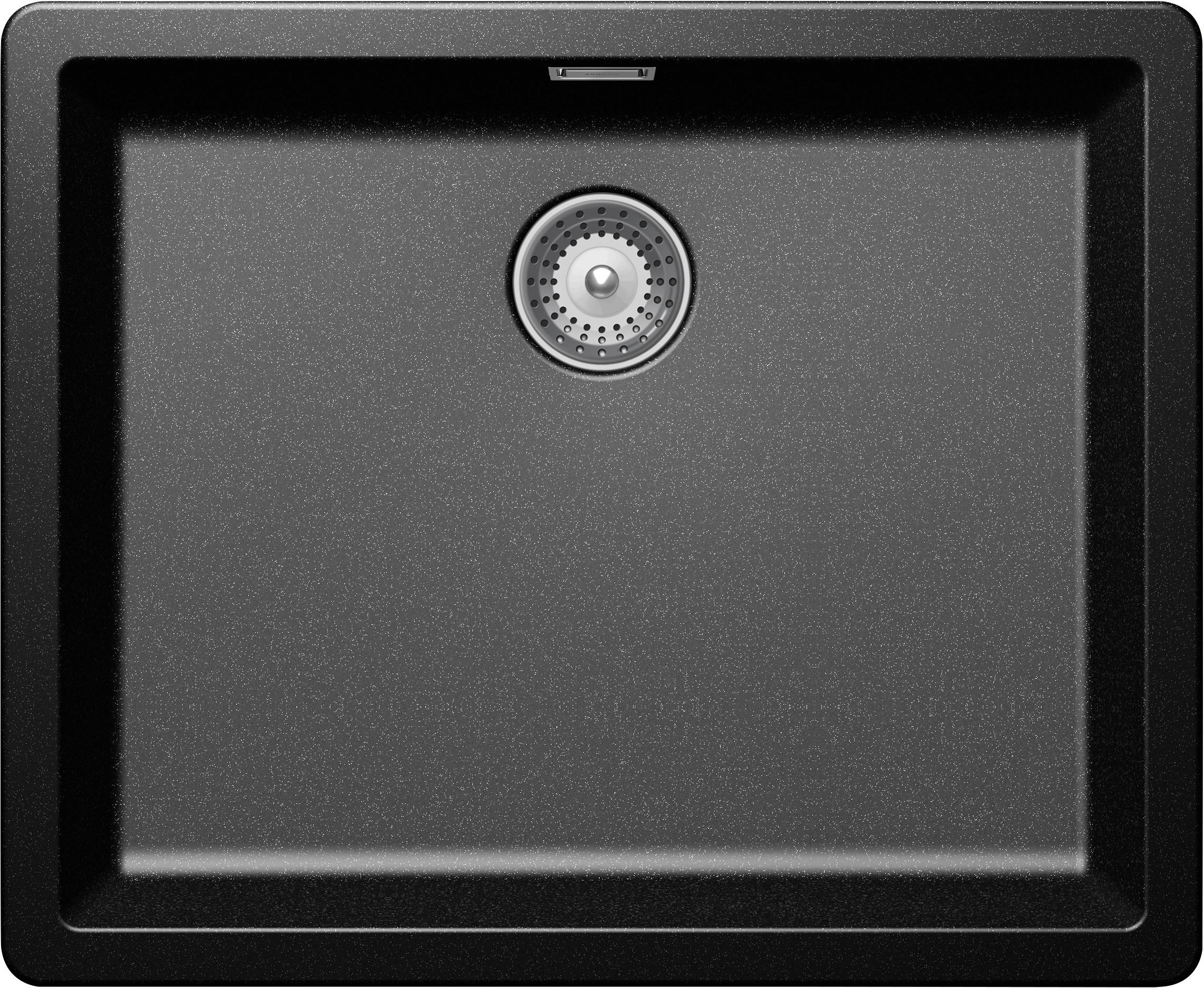 SPÜLE GREN100LAMAG  - Dunkelgrau, Basics, Stein (55,6/45,6cm) - Schock