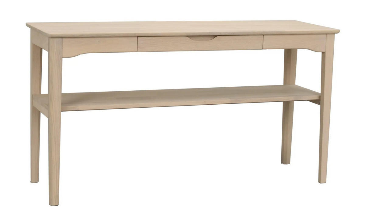 SIDOBORD i trä 140/40/75 cm  - ek Bianco, Klassisk, trä (140/40/75cm) - Rowico