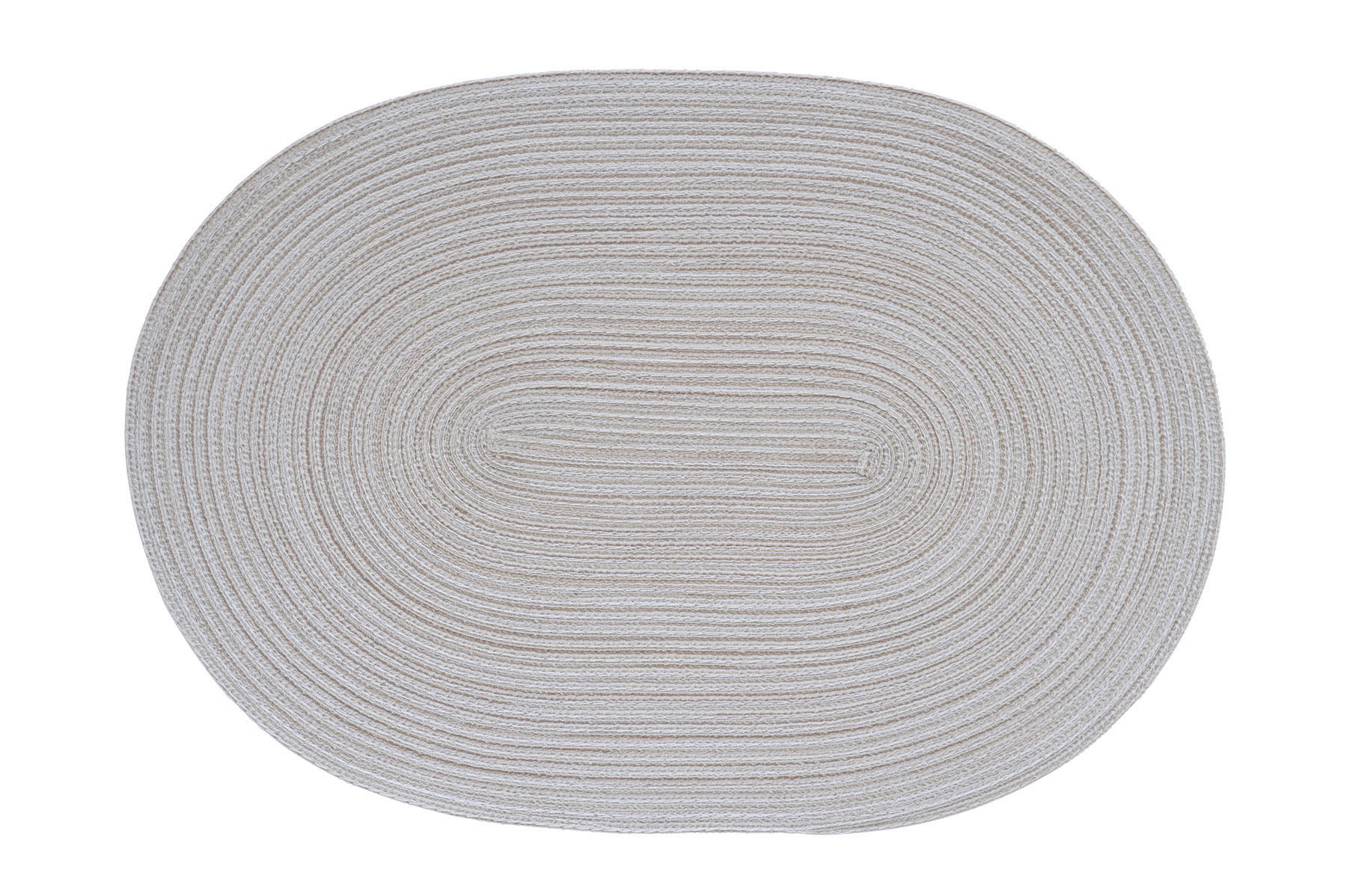 TISCHSET Basic Textil Textilgeflecht Creme, Naturfarben 48/33 cm  - Creme/Naturfarben, Basics, Textil (48/33cm)