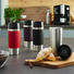 COFFEE-TO-GO-BECHER - Schwarz, Basics, Kunststoff/Metall (0.36l) - Emsa