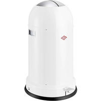 ABFALLEIMER 33 L  - Silberfarben/Weiß, Basics, Metall (41/41/69cm) - Wesco