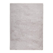 HOCHFLORTEPPICH 70/130 cm Silberfarben - Silberfarben, Design, Textil (70/130cm) - Novel