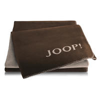 WOHNDECKE JOOP! HW 2025/26 150/200 cm  - Graubraun/Mokka, Basics, Textil (150/200cm) - Joop!