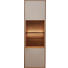 HÄNGEVITRINE Kerneiche vollmassiv Eichefarben, Fango - Fango/Eichefarben, Design, Glas/Holz (41/137/39cm) - Valnatura