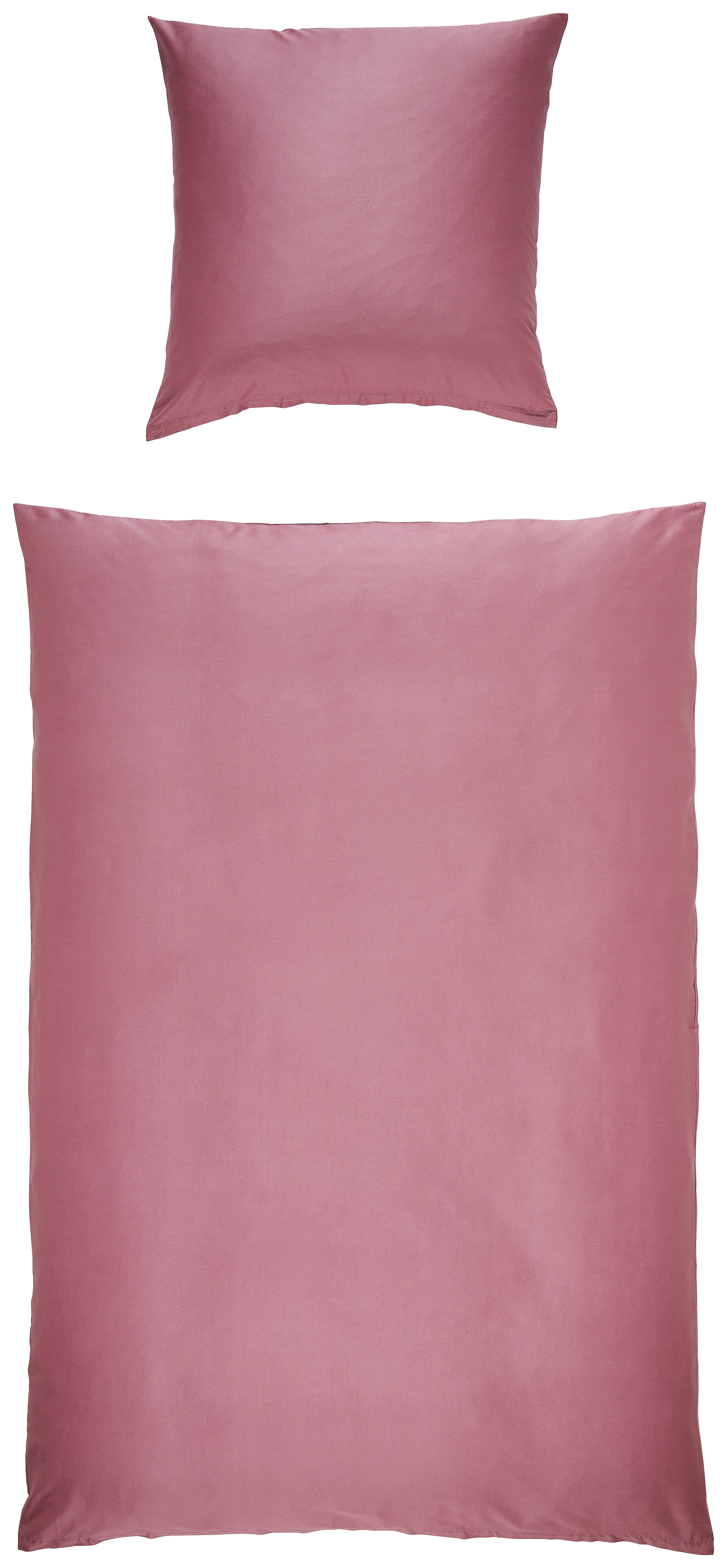 BETTWÄSCHE Satin 155/220 cm  - Pink, KONVENTIONELL, Textil (155/220cm) - Bio:Vio