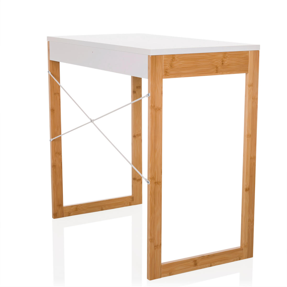 SKRIVBORD 80/75/42 cm  i vit  - vit, Modern, trämaterial/trä (80/75/42cm) - MID.YOU