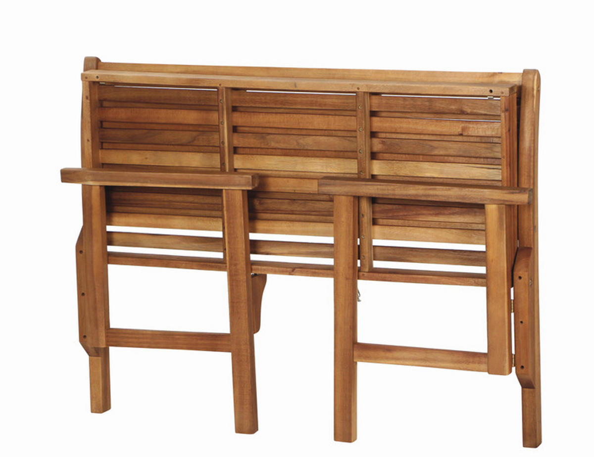 GARTENBANK 120/90/59,5 cm Akazie   - Akaziefarben, MODERN, Holz (120/90/59,5cm) - Siena Garden