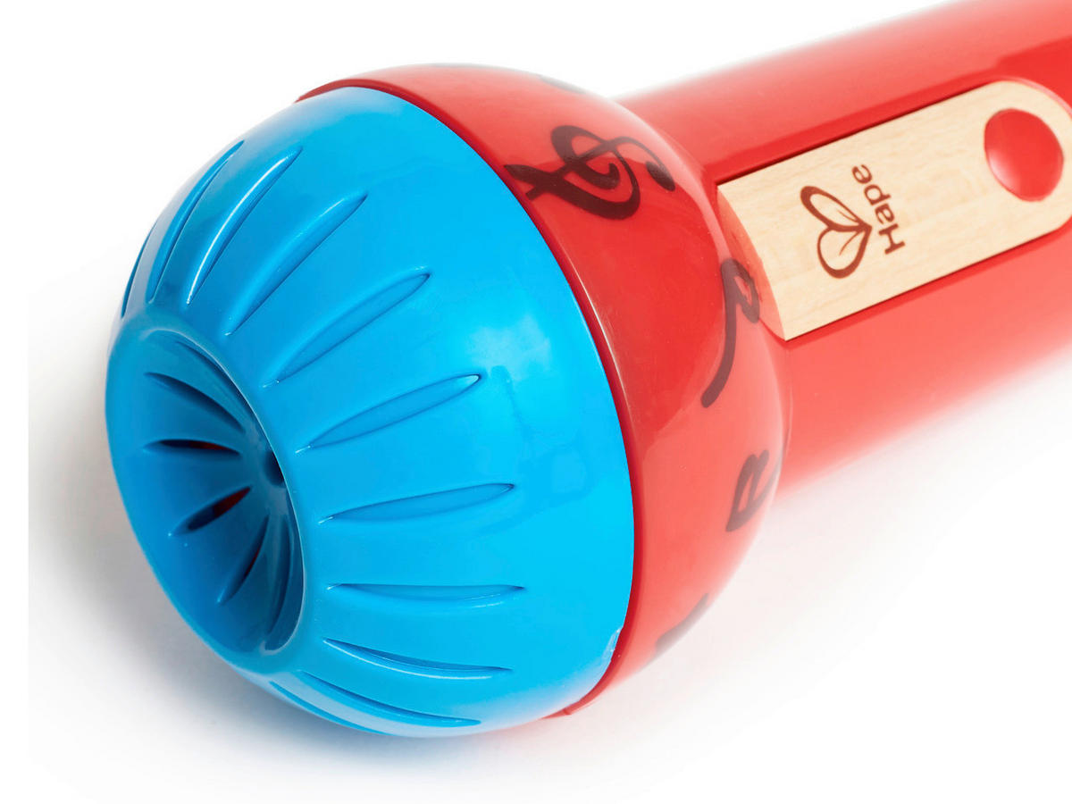 MIKROFON - Multicolor, Basics, Holz/Holzwerkstoff (8,0/8,0/8,0cm) - Hape