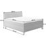 BOXSPRINGBETT 180/200 cm in Sandfarben - Sandfarben/Eichefarben, KONVENTIONELL, Holz/Textil (180/200cm) - Jensen BOXSPRINGBETT 180/200 cm in Sandfarben - Sandfarben/Eichefarben, KONVENTIONELL, Holz/Textil (180/200cm) - Jensen