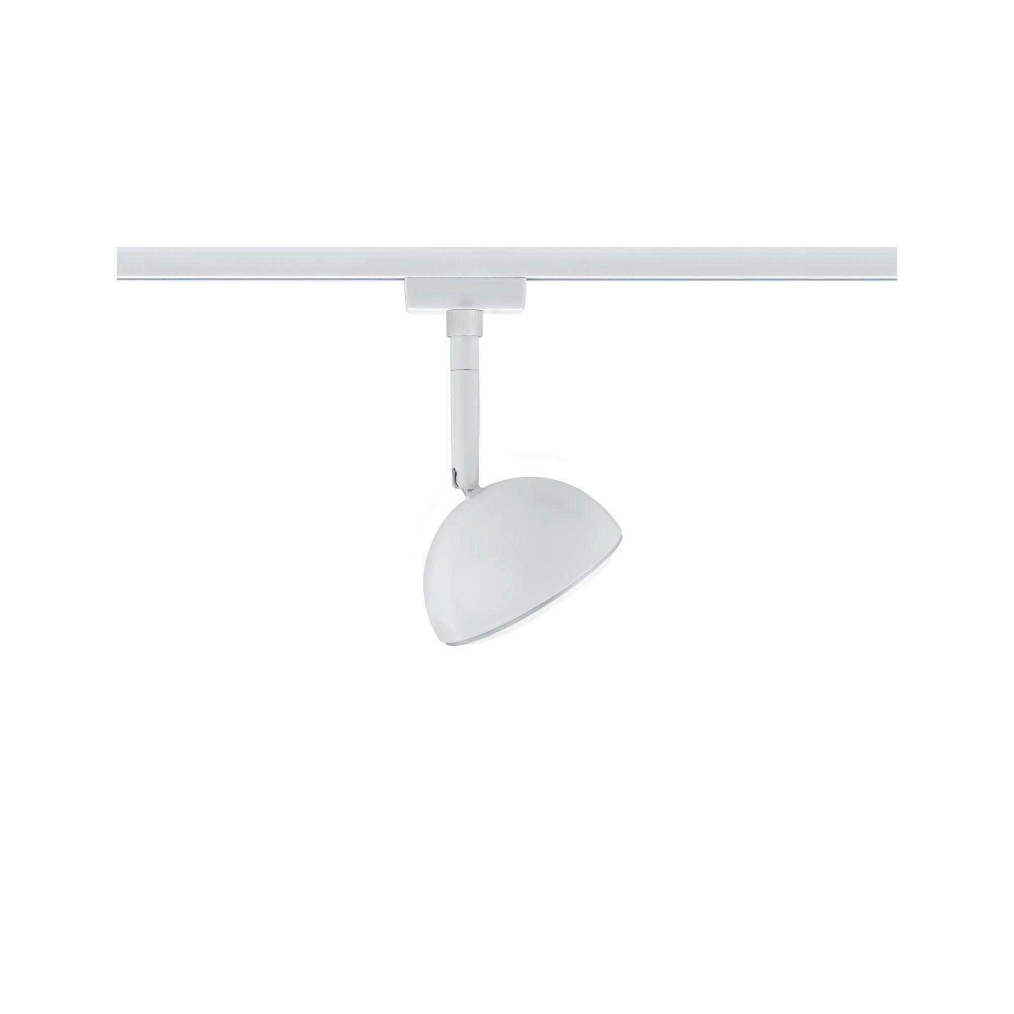 SCHIENENSYSTEM-STRAHLER URail 10/17.0 cm   - Weiß, Basics, Kunststoff/Metall (10/17.0cm) - Paulmann