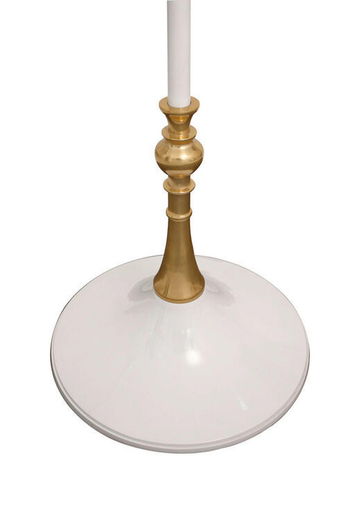 STANDSPIEGEL 62/173/40 cm  - Weiß, LIFESTYLE, Glas/Metall (62/173/40cm) - Kayoom