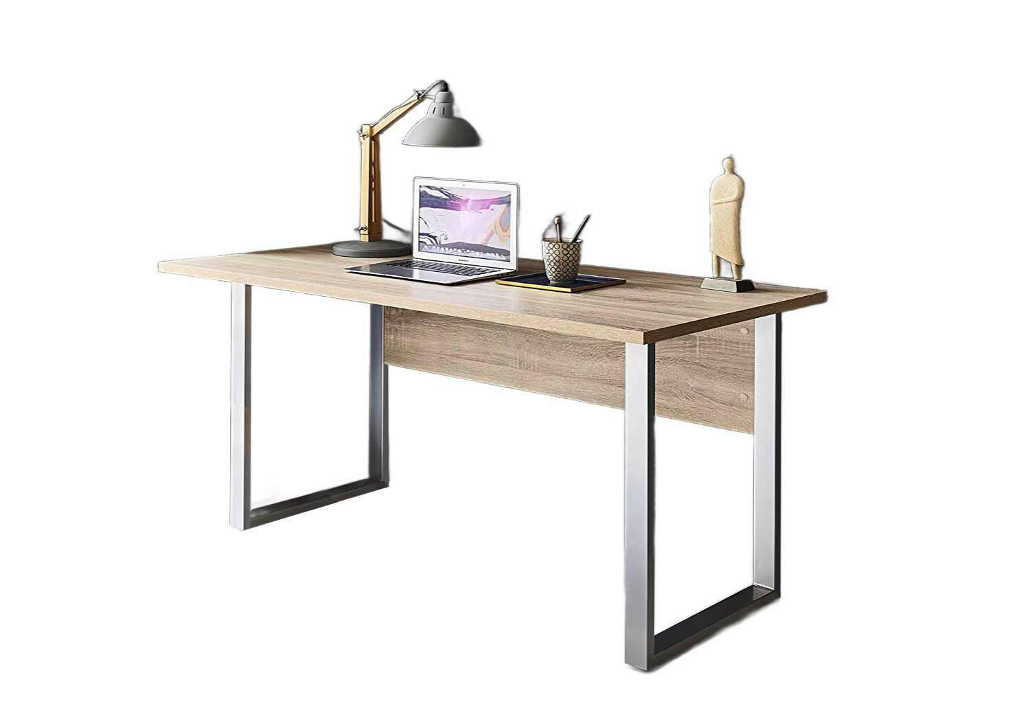 Mid.you Schreibtisch Office Edition Sonoma Eiche 74x67x138 cm