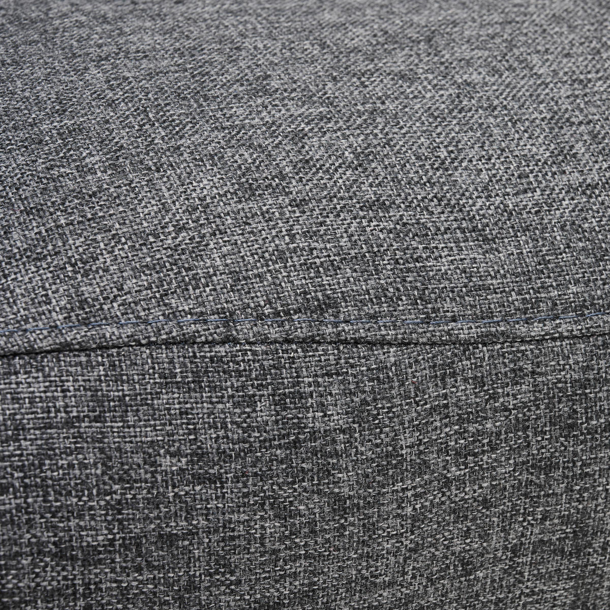 RELAXSESSEL in Textil Anthrazit  - Anthrazit/Schwarz, Design, Textil/Metall (74/105/82cm)