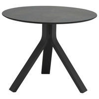 GARTENBEISTELLTISCH 60/60/48 cm Metall, Kunststoff  - Anthrazit/Grau, Design, Kunststoff/Metall (60/60/48cm) - Stern
