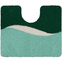 WC-VORLEGER Mintgrün 50/60 cm  - Mintgrün, Basics, Kunststoff/Textil (50/60cm) - Grund