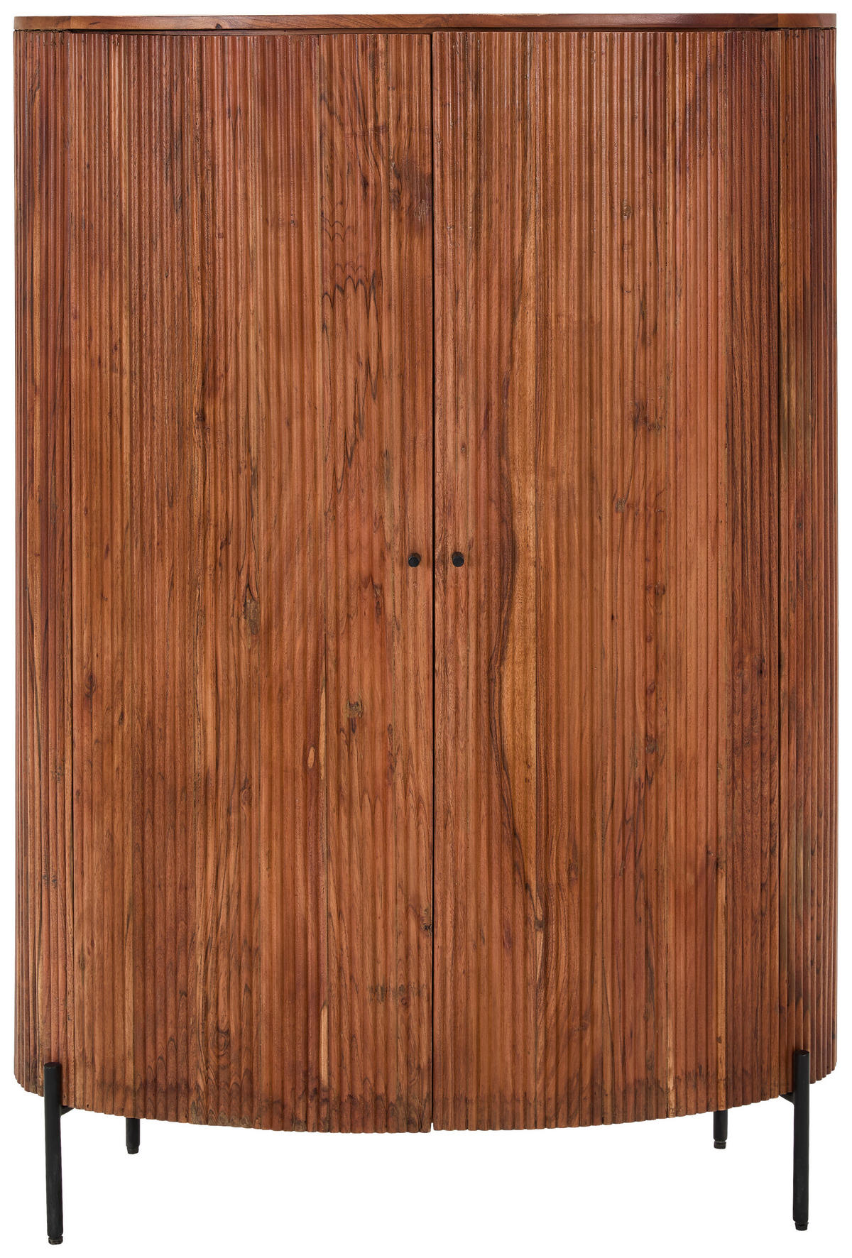 HIGHBOARD  in 100/144/42 cm  - Goldfarben/Schwarz, Design, Holz/Metall (100/144/42cm) - Livetastic