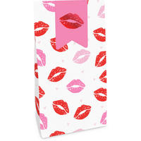 GESCHENKTASCHE  - Weiß, Trend, Papier (12/18/0.5cm)