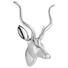 DEKOHIRSCH Silberfarben - Silberfarben, Basics, Metall (30/20/15cm) DEKOHIRSCH Silberfarben - Silberfarben, Basics, Metall (30/20/15cm)