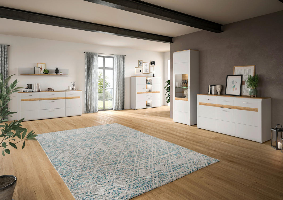 VITRINA,  - Design, kovina/umetna masa (61/202/43cm) - MID.YOU