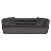BIGSOFA in Samt Anthrazit  - Anthrazit/Schwarz, KONVENTIONELL, Kunststoff/Textil (240/73/100cm) - Carryhome