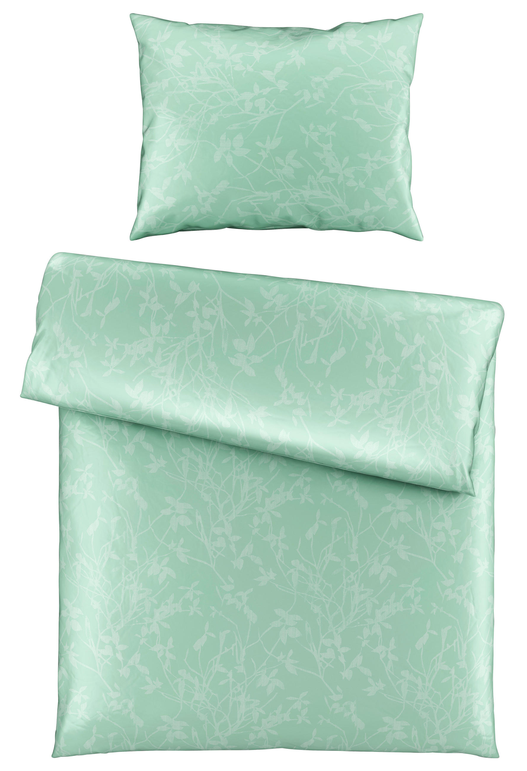 BETTWÄSCHE 140/200 cm  - Mintgrün, Textil (140/200cm) - Esposa