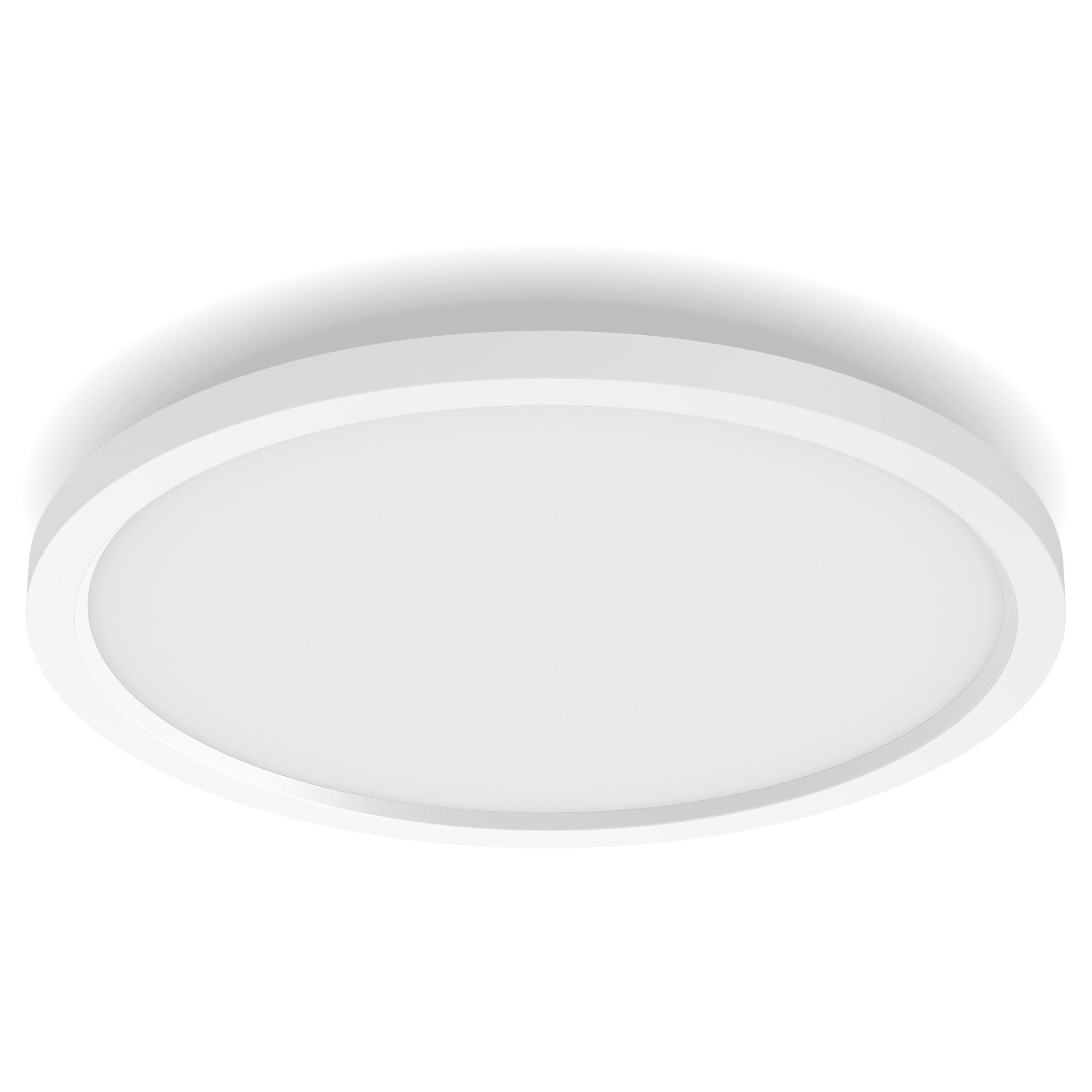 LED-DECKENLEUCHTE  Smart 39,5/39,5/4,7 cm   - Weiß, Basics, Metall (39,5/39,5/4,7cm) - Philips HUE
