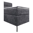BOXSPRINGBETT 160/200 cm  in Anthrazit  - Anthrazit/Schwarz, Design, Textil/Metall (160/200cm) - Esposa