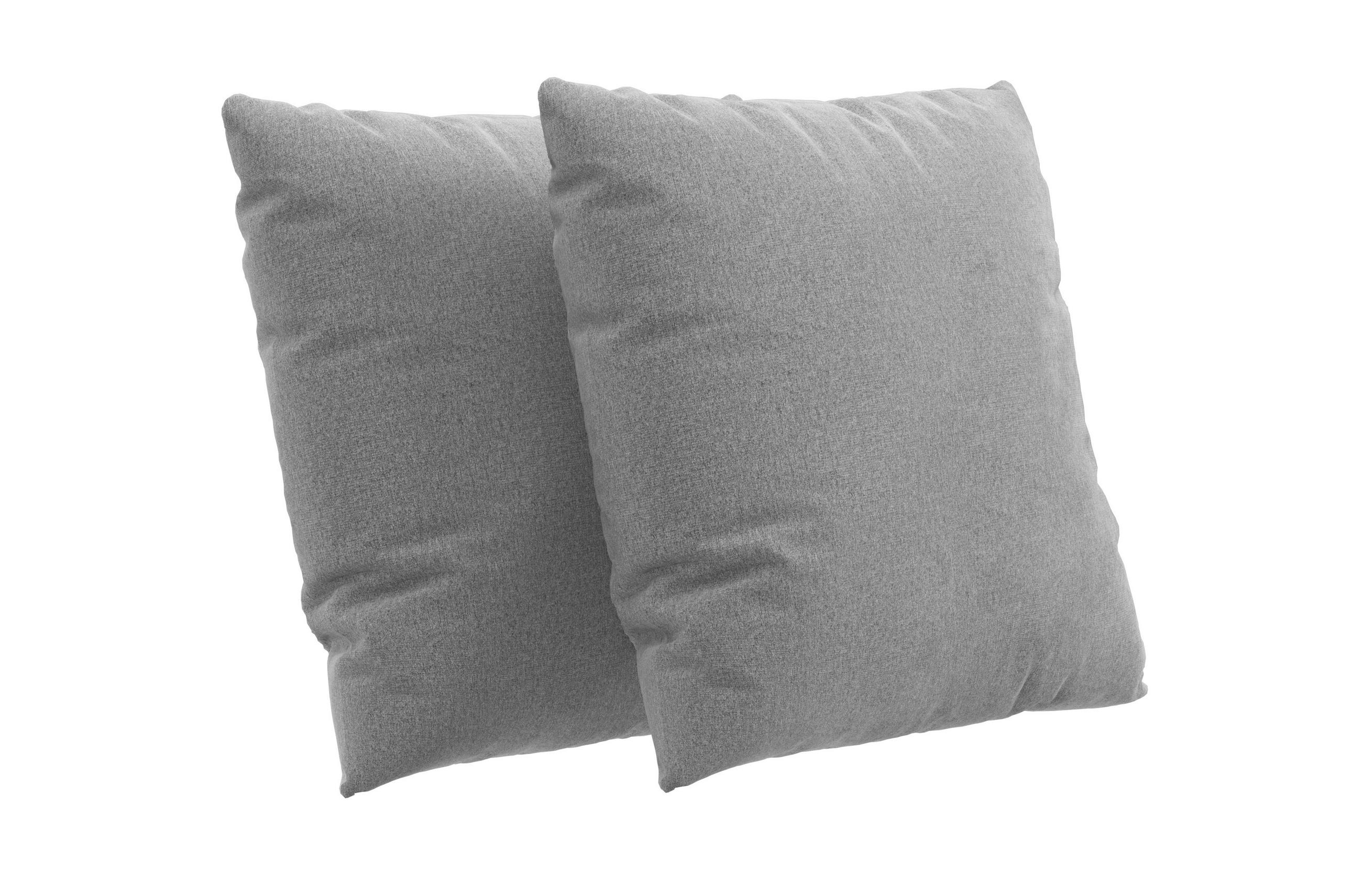 ZIERKISSEN FABIO E 2-teilig 50/50 cm  - Grau, MODERN, Textil (50/50cm) - Sit & More